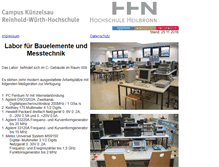 Tablet Screenshot of bauelemente.hs-heilbronn.de